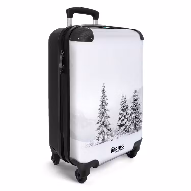Koffer - Fijnsparren - Sneeuw - Winter - Landschap - Stilte — 2