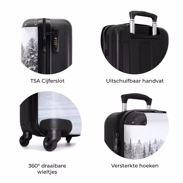 Koffer - Meer - Dennen - IJs - Winter - Rustgevend — 7