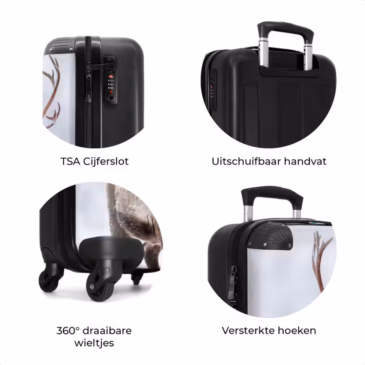 Koffer - Rendier - Gewei - Toendra - Sneeuw - Wild — 7