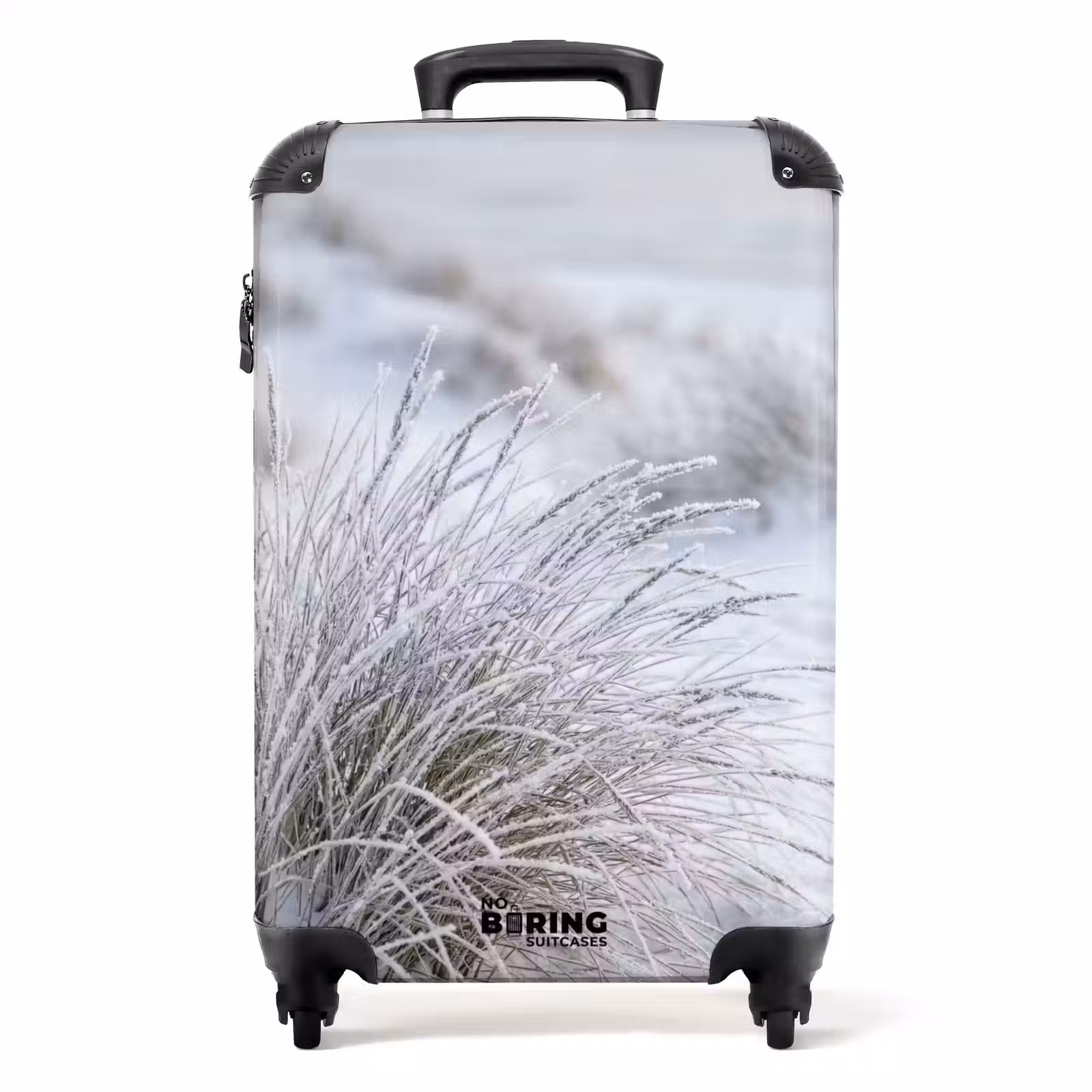 Koffer - Duinen - Sneeuw - Strand - Winter - Serene — 1