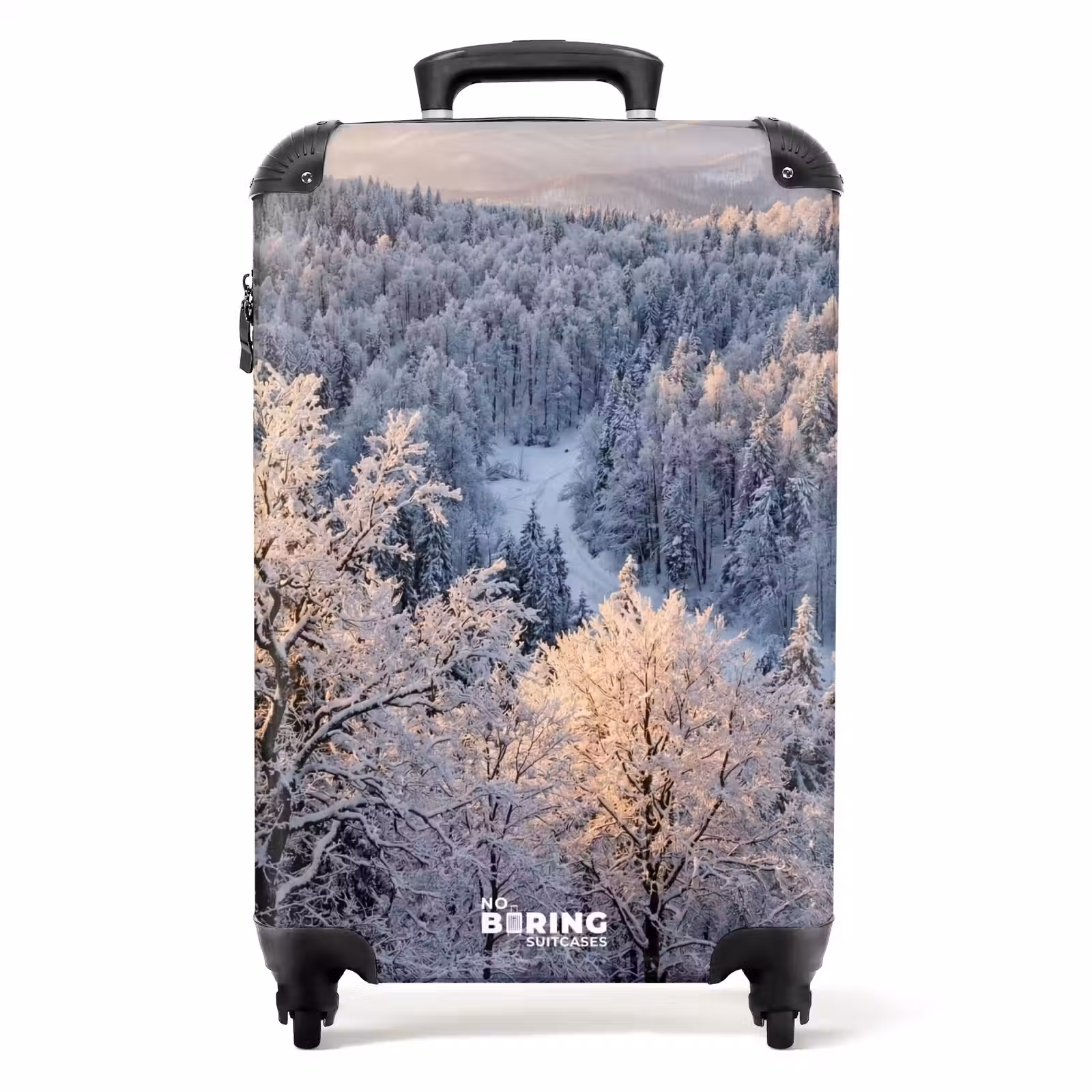 Koffer - Bos - Bergen - Goud - Winter - Warm — 1