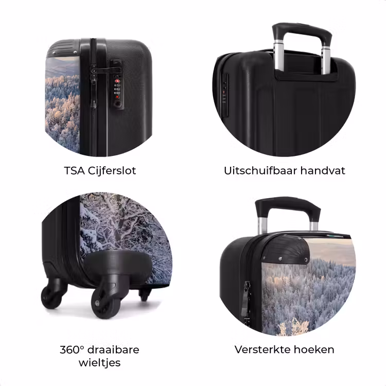 Koffer - Bos - Bergen - Goud - Winter - Warm — 7