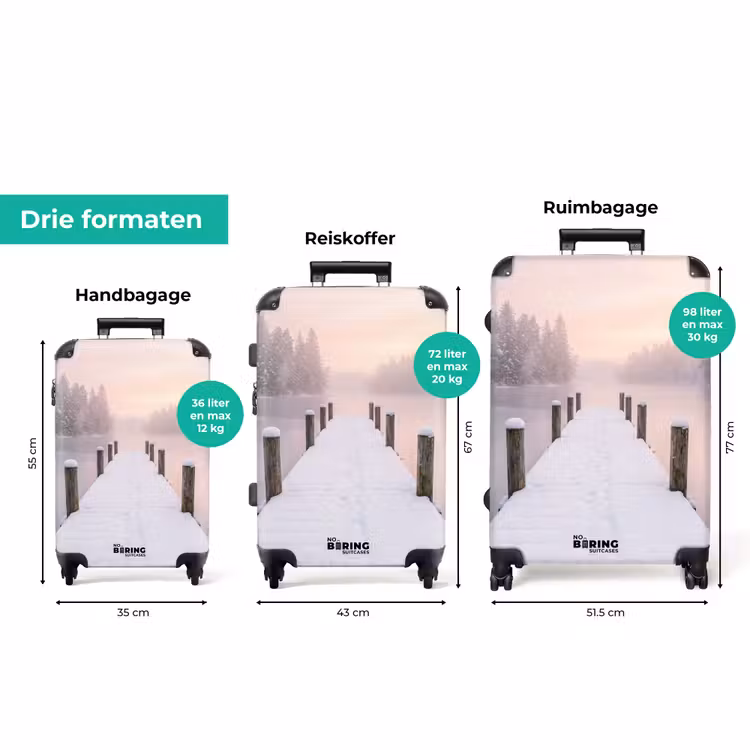 Koffer - Steiger - Meer - Mist - Winter - Serene — 8