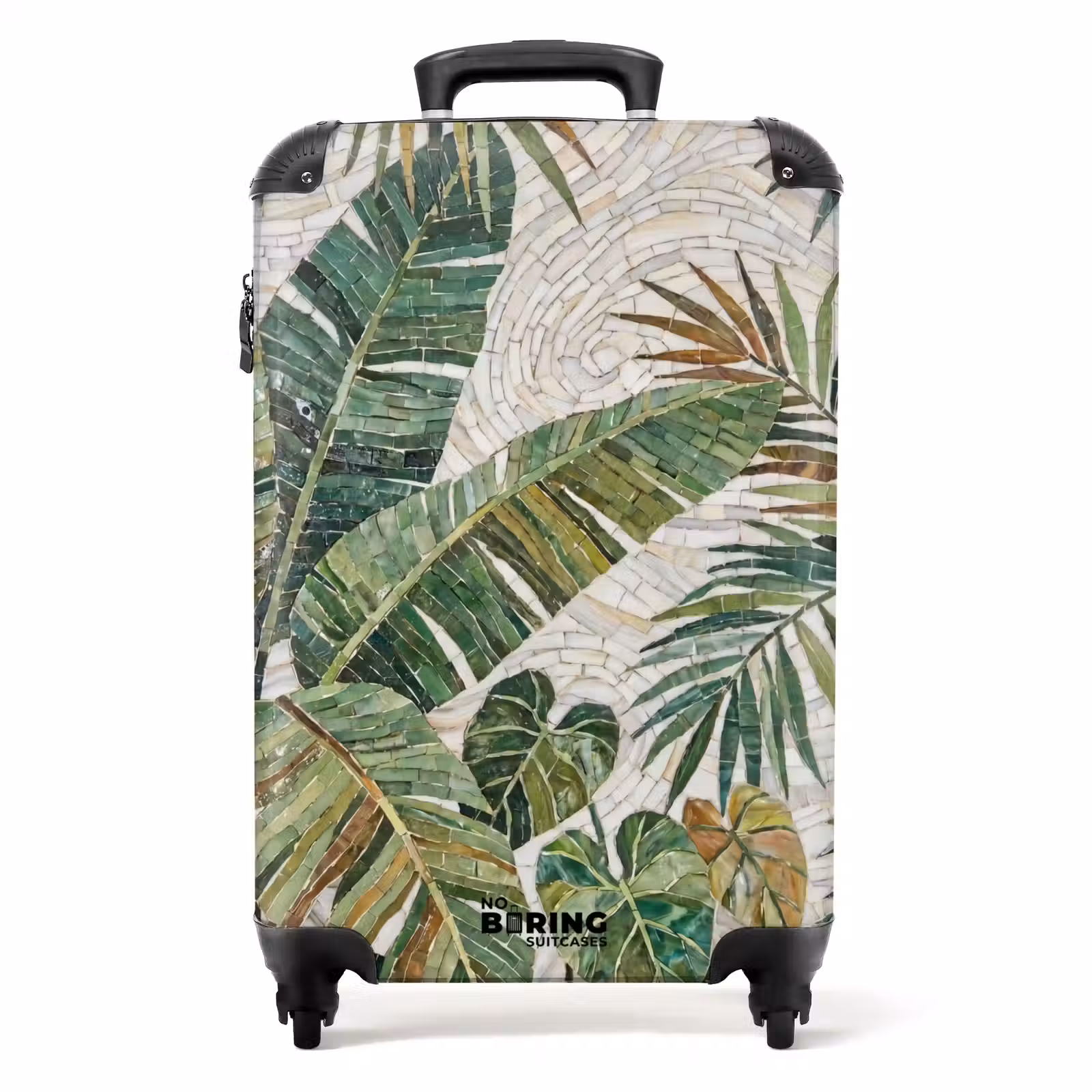 Koffer - Planten - Tropisch - Mozaïek - Natuur - Groen — 1