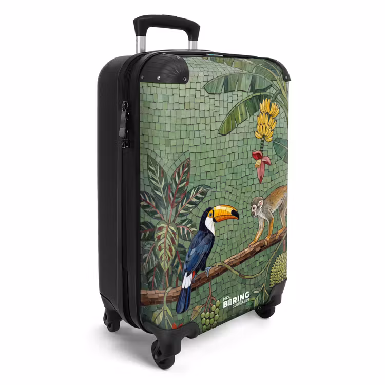 Koffer - Vogel - Dier - Jungle - Mozaïek - Natuur — 2