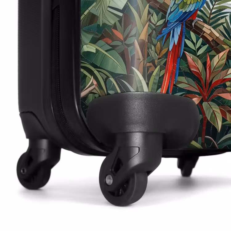 Koffer - Vogel - Jungle - Natuur - Mozaïek - Groen — 6