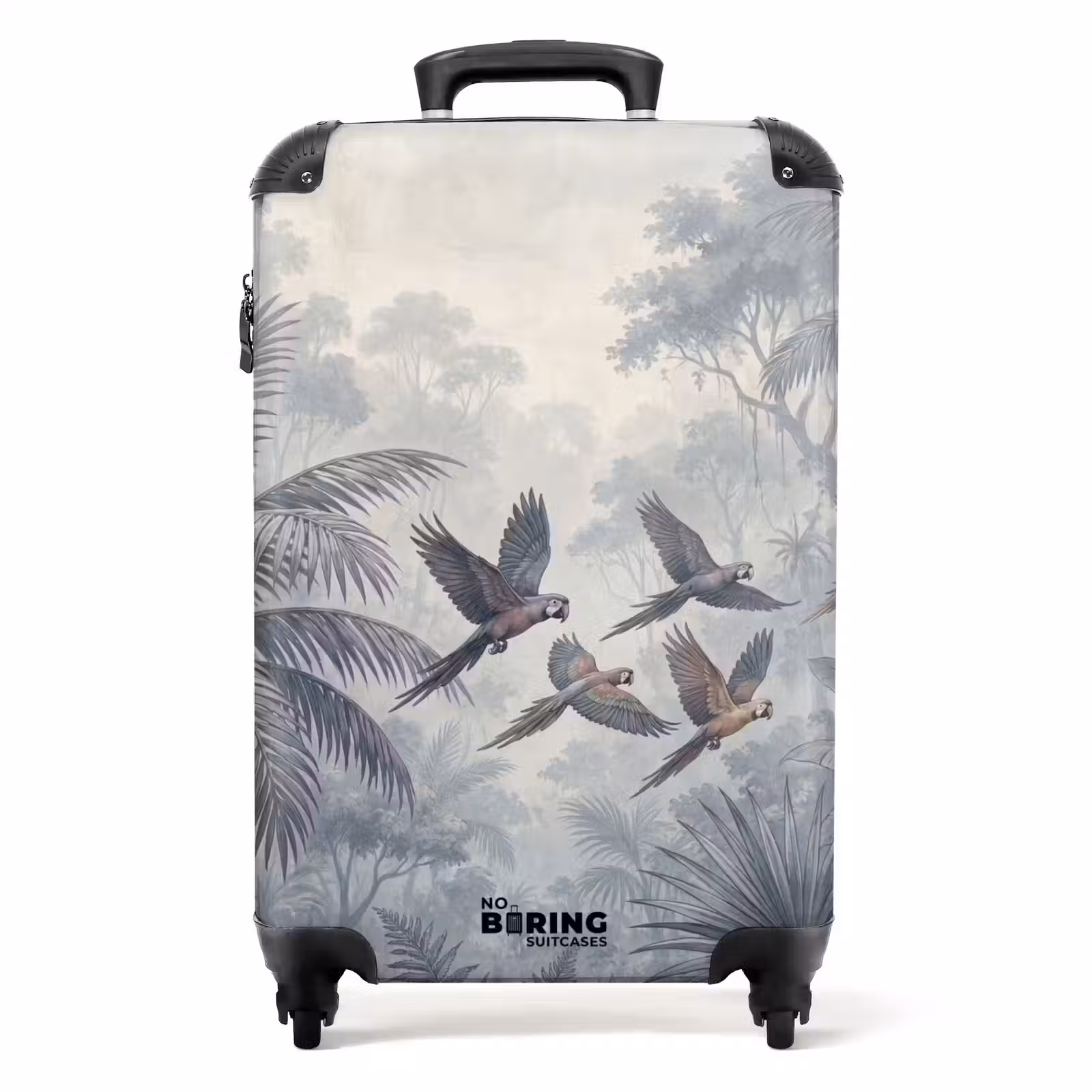 Koffer - Vogel - Vliegend - Jungle - Vintage - Dieren — 1