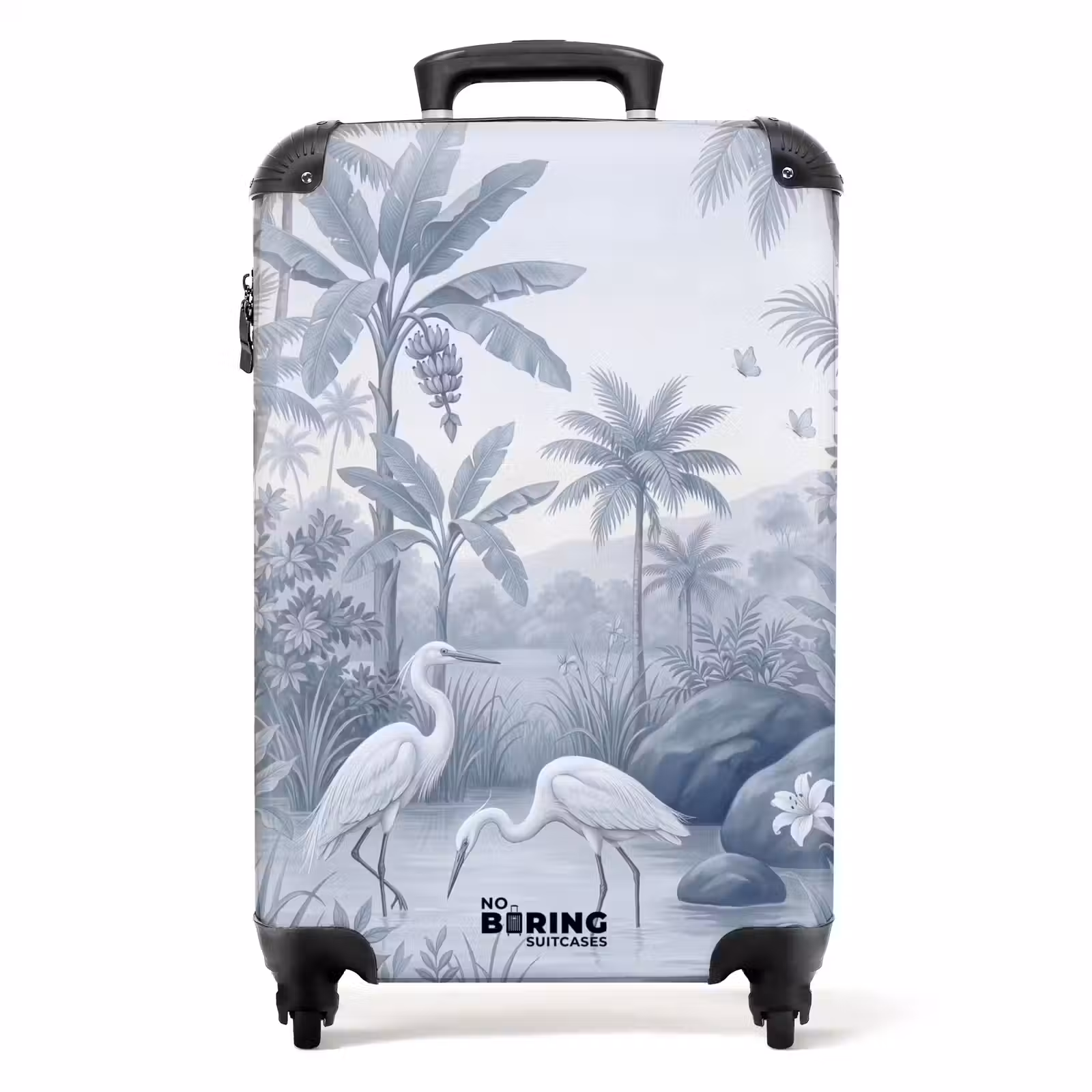 Koffer - Vogel - Water - Tropisch - Natuur - Blauw — 1