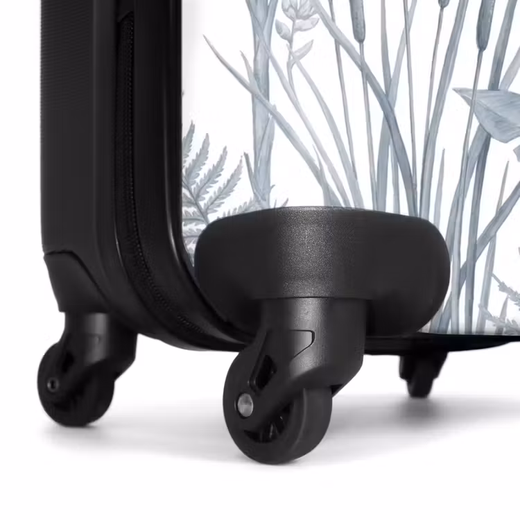 Koffer - Planten - Bladeren - Natuur - Grijs — 6