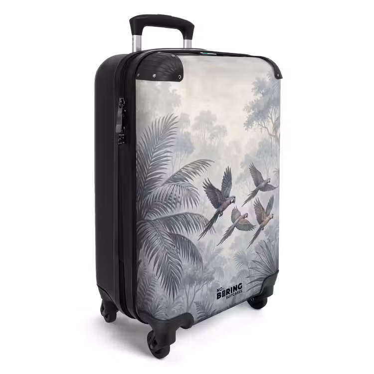 Koffer - Vogel - Vliegend - Jungle - Vintage - Dieren — 2