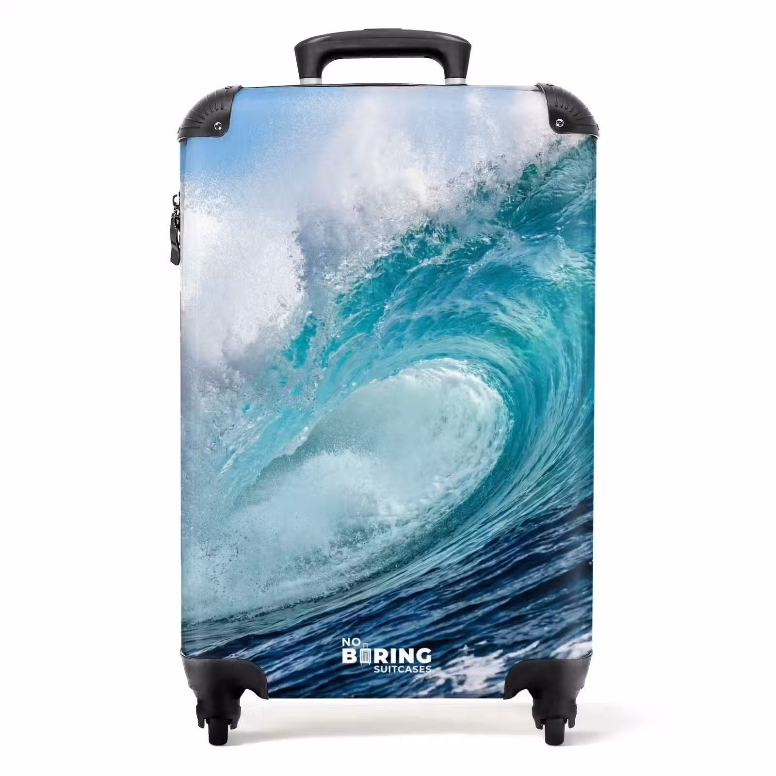 Koffer - Golf - Oceaan - Water - Dynamisch - Blauw — 1