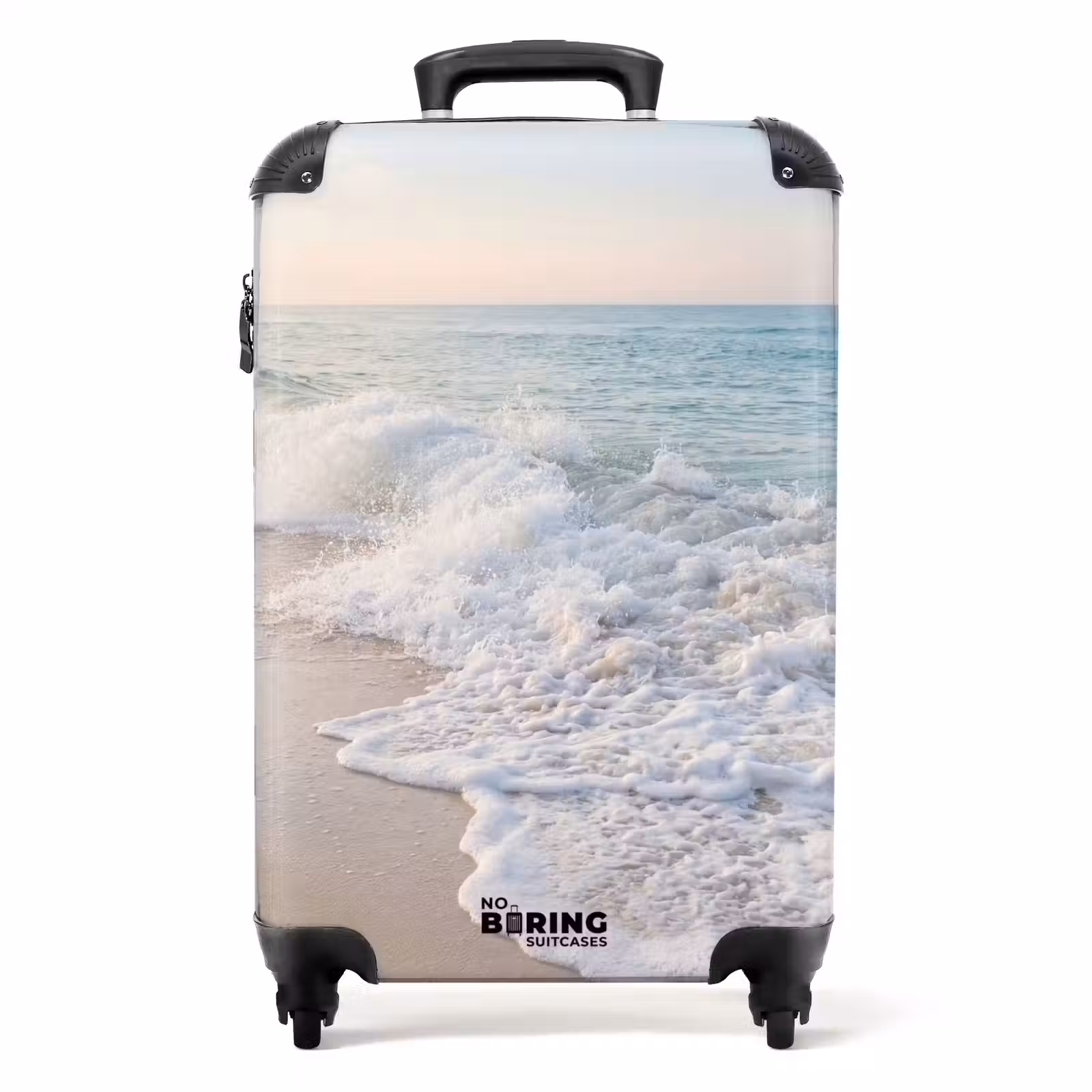 Koffer - Zee - Golven - Strand - Natuur - Wit — 1