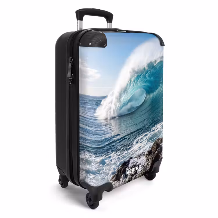 Koffer - Golf - Oceaan - Brekend - Water - Blauw — 2