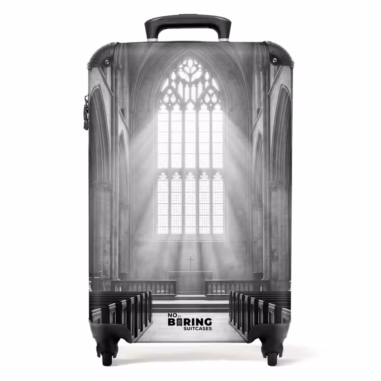 Koffer - Kerk - Interieur - Lichtstralen - Architectuur - Klassiek — 1