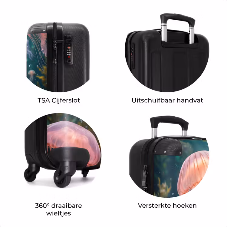 Koffer - Kwal - Roze - Onderwater - Zeeleven - Dieren — 7
