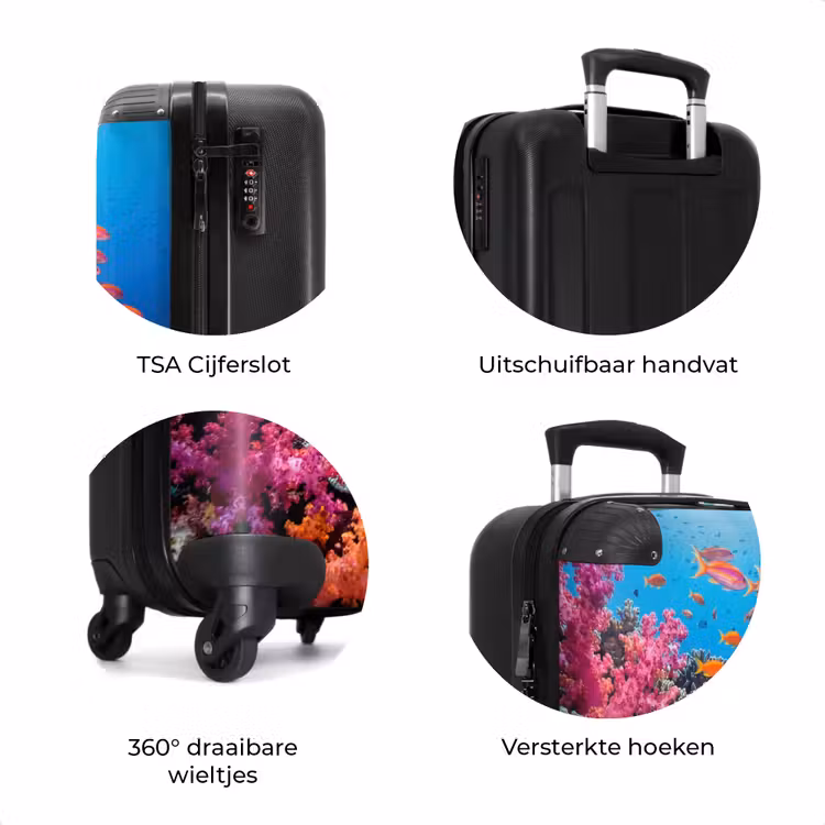 Koffer - Onderwater - Koraalrif - Vissen - Oceaan - Natuur — 7
