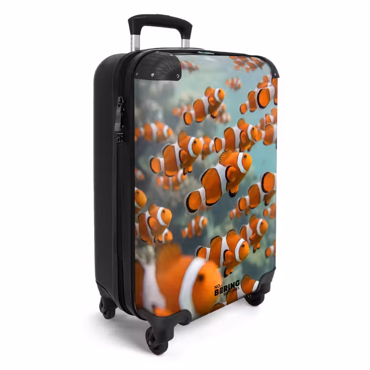 Koffer - Vis - School - Onderwater - Dieren - Oranje — 2
