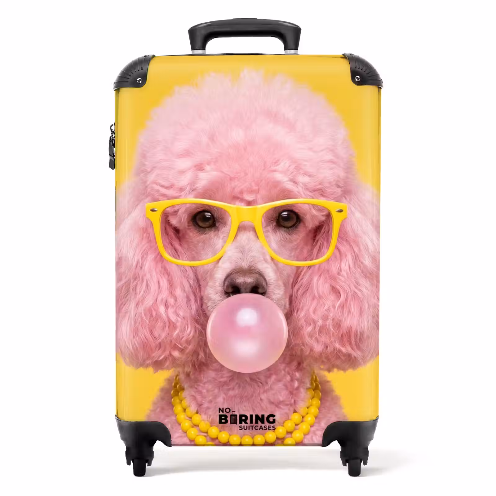 Koffer - Hond - Kauwgum - Dieren - Modern - Roze — 1