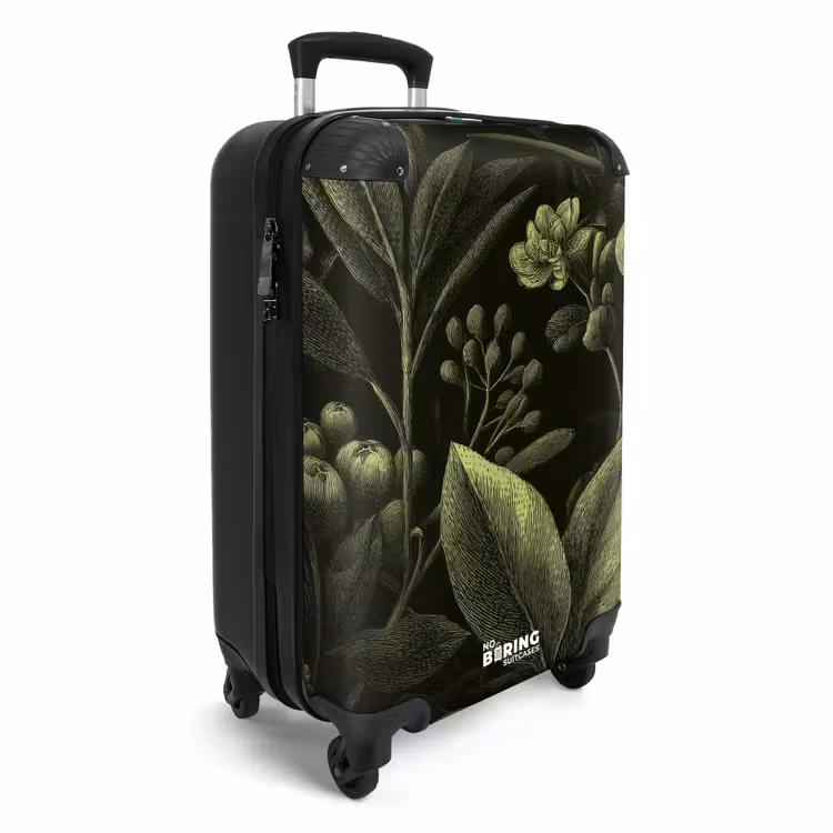 Koffer - Klassiek - Donker - Botanisch - Planten — 2
