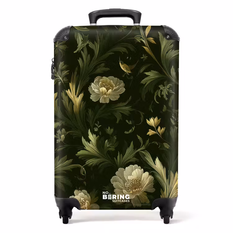 Koffer - Botanisch - Naadloos - Bloemen — 1