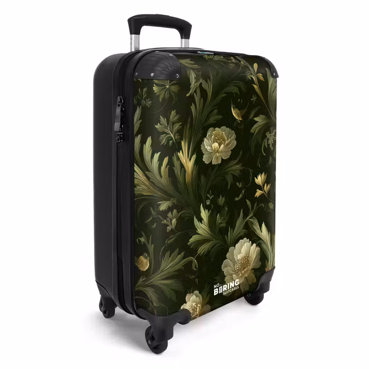 Koffer - Botanisch - Naadloos - Bloemen — 2