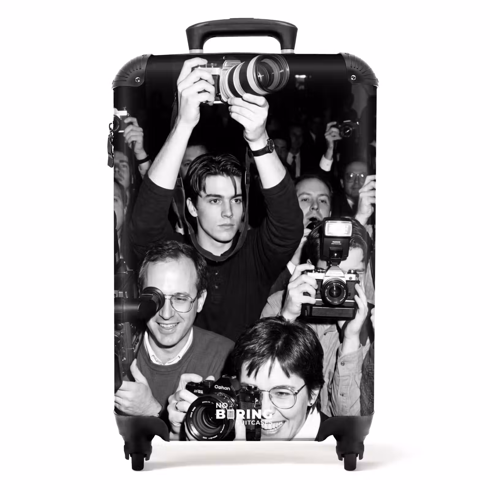 Koffer - Fotografen - Menigte - Flitsers - Journalistiek — 1