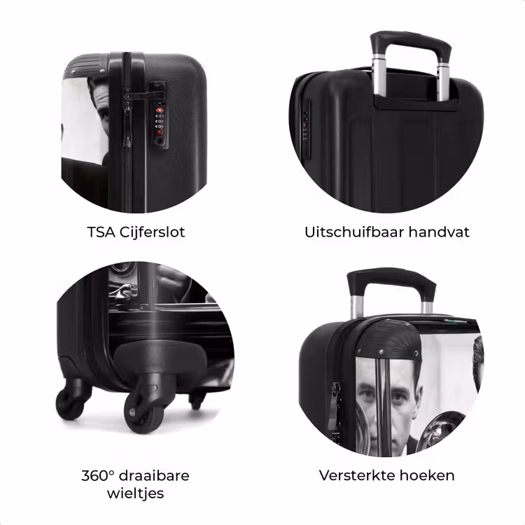 Koffer - Fotograaf - Camera - Vintage - Journalistiek - Zwart-wit — 7