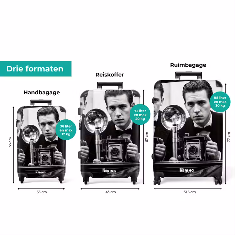 Koffer - Fotograaf - Camera - Vintage - Journalistiek - Zwart-wit — 8