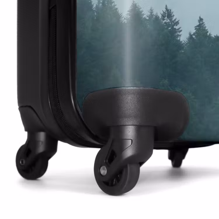 Koffer - Bos - Mist - Vogels - Natuur - Groen — 6