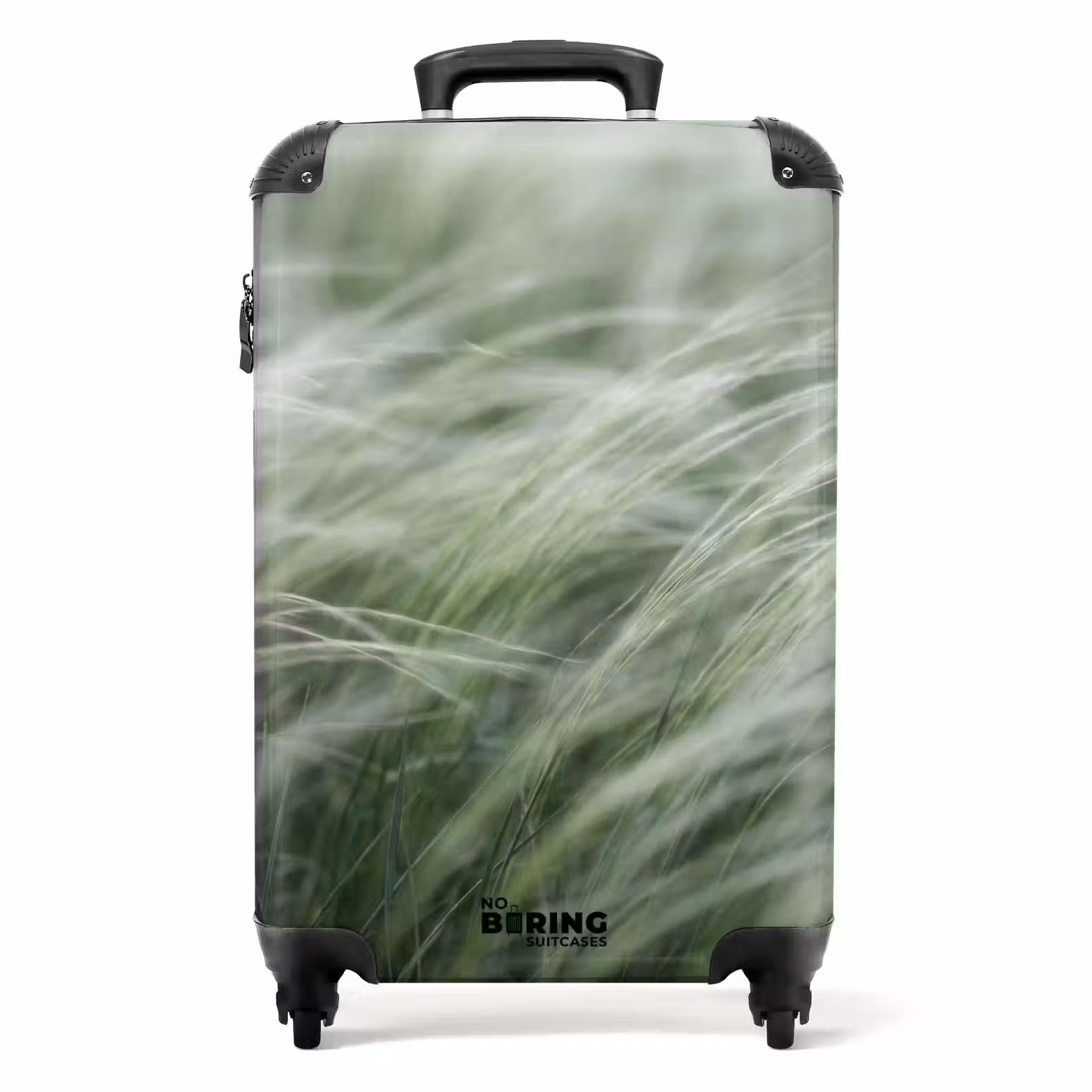 Koffer - Gras - Wazig - Natuur - Groen - Zacht — 1