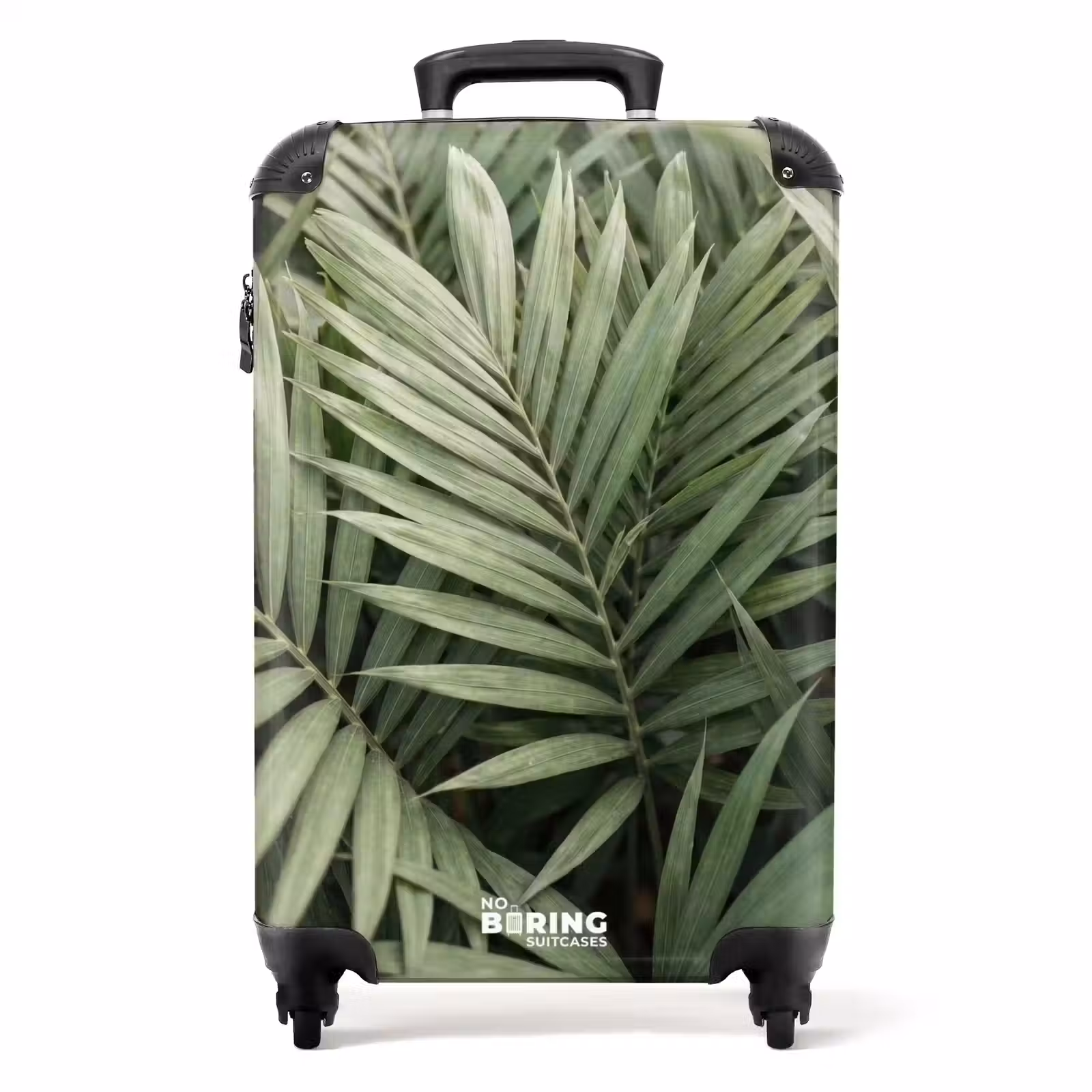 Koffer - Plant - Palmbladeren - Natuur - Groen — 1