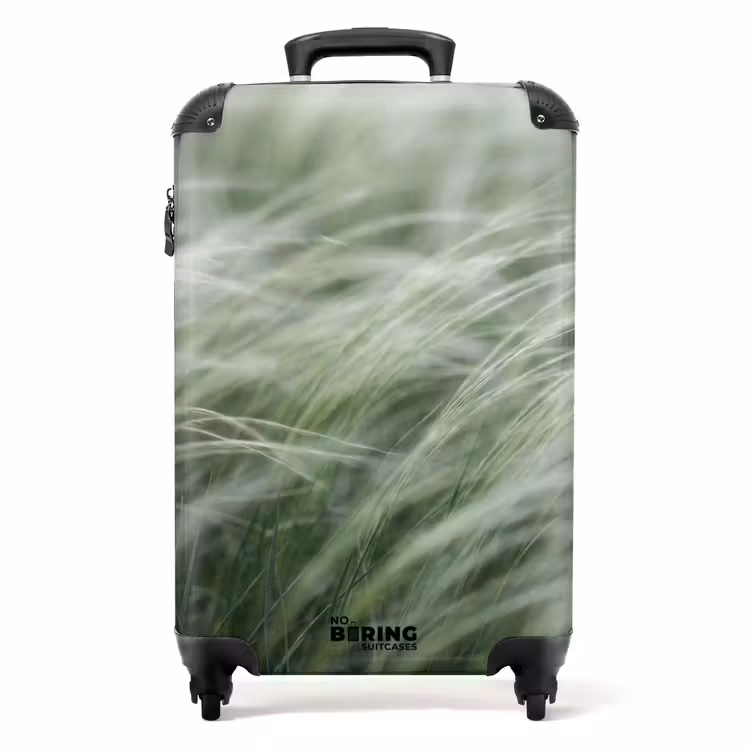 Koffer - Gras - Wazig - Natuur - Groen - Zacht — 1
