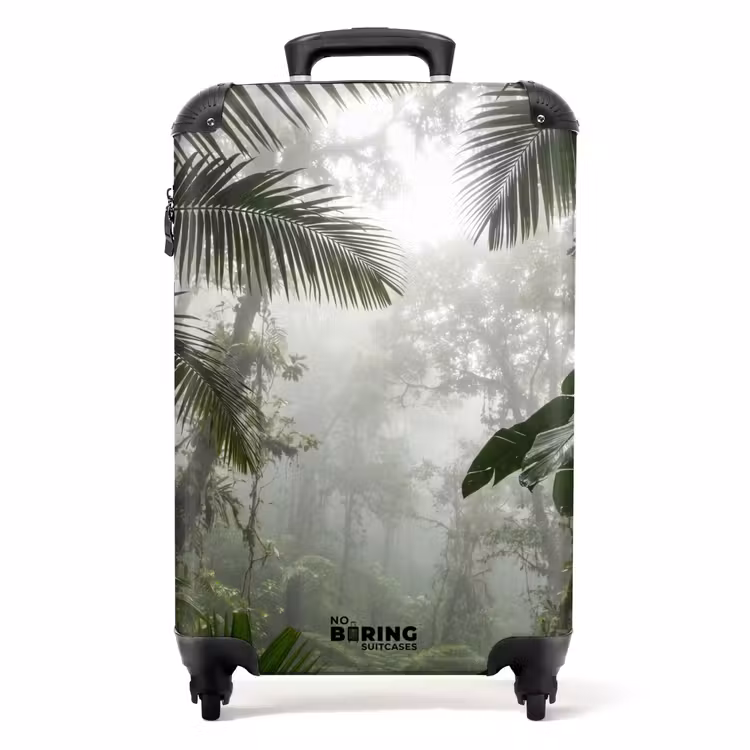 Koffer - Natuur - Jungle - Mist - Groen - Bladeren — 1