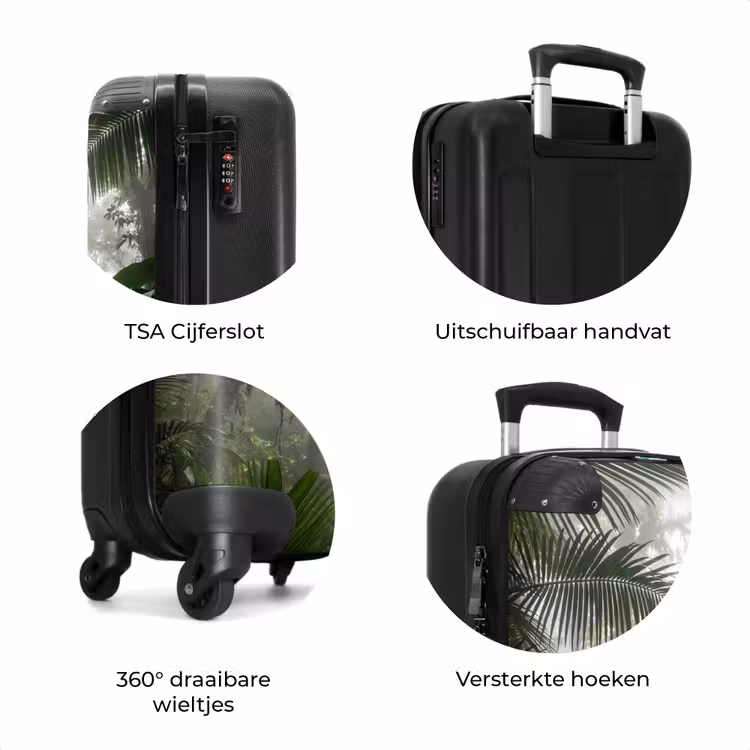Koffer - Natuur - Jungle - Mist - Groen - Bladeren — 7