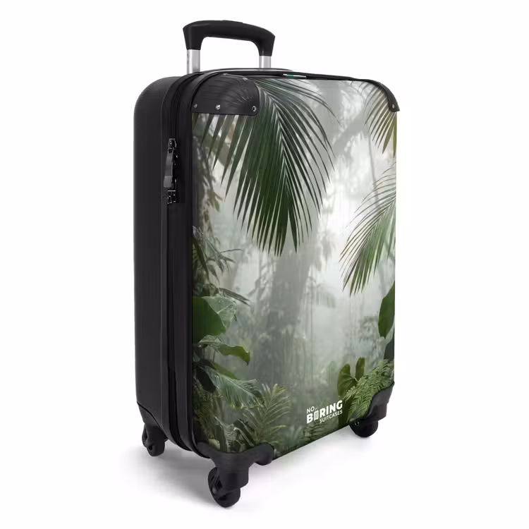 Koffer - Natuur - Jungle - Mist - Tropisch - Groen — 2