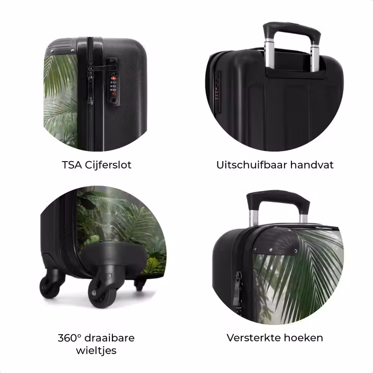 Koffer - Natuur - Jungle - Mist - Tropisch - Groen — 7