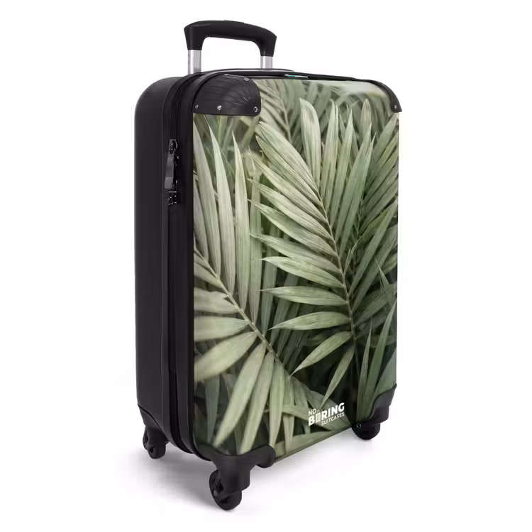 Koffer - Plant - Palmbladeren - Natuur - Groen — 2