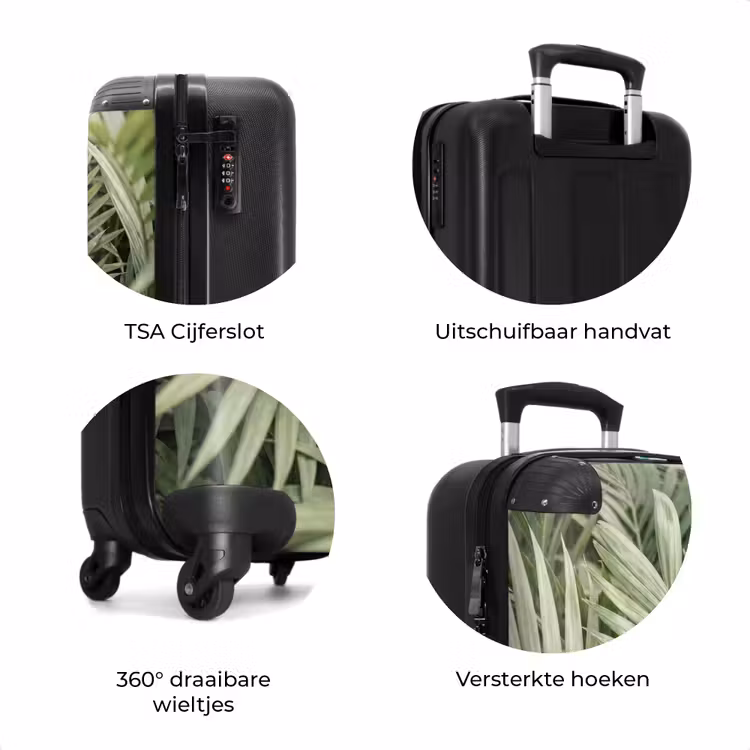 Koffer - Plant - Palmbladeren - Natuur - Groen — 7