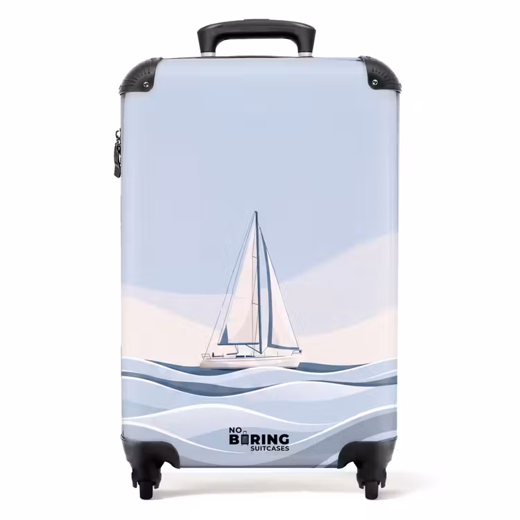 Koffer - Boot - Zeil - Zee - Modern - Beige — 1