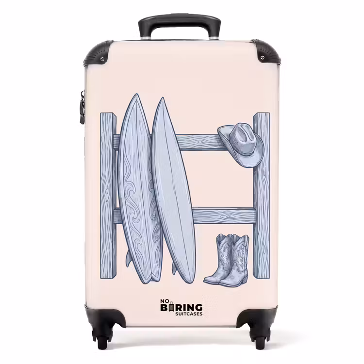 Koffer - Recreatie - Kleding - Avontuur - Illustratie - Zomer — 1