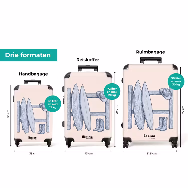Koffer - Recreatie - Kleding - Avontuur - Illustratie - Zomer — 8