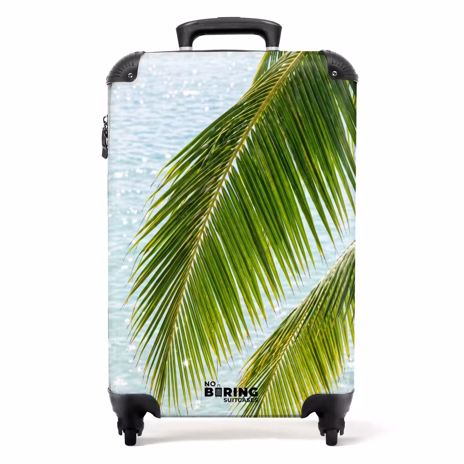 Koffer - Boom - Bladeren - Water - Tropisch - Groen — 1