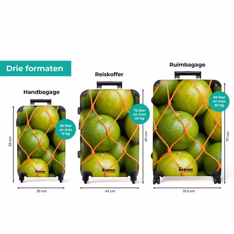 Koffer - Eten - Net - Groen - Markt — 8