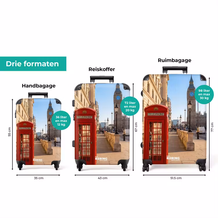Koffer - Telefooncel - Rood - Londen - Stad - Architectuur — 8