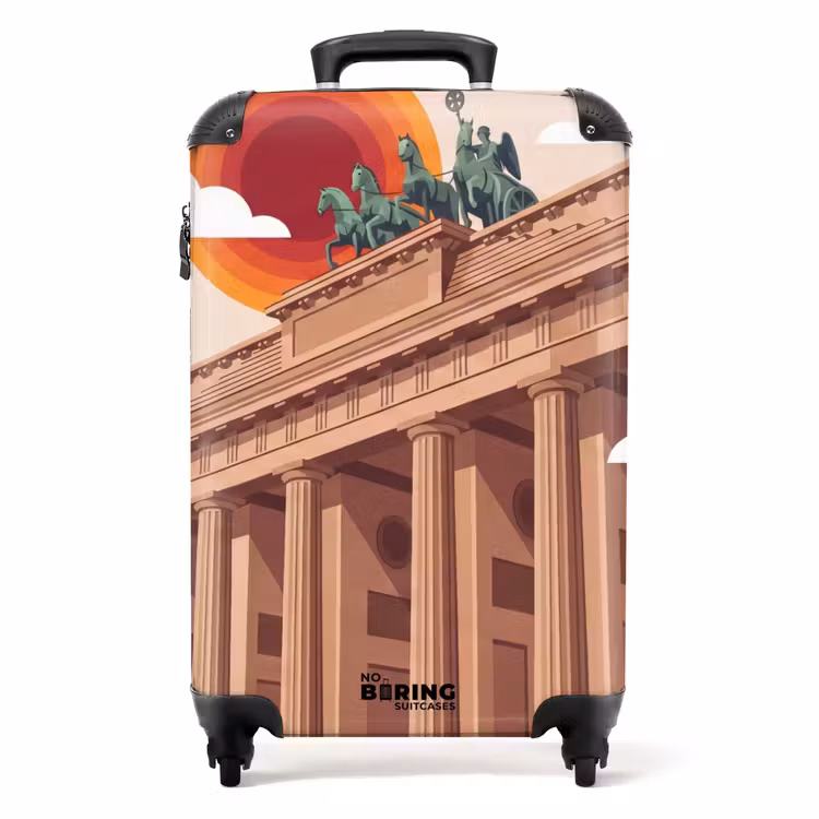 Koffer - Architectuur - Brandenburg - Berlijn - Zonsondergang - Historisch — 1