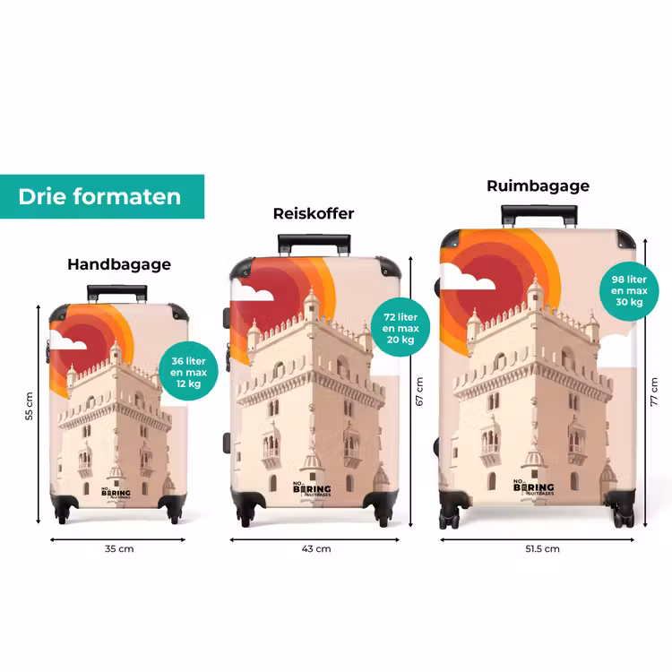Koffer - Toren - Rivier - Architectuur - Modern - Oranje — 8