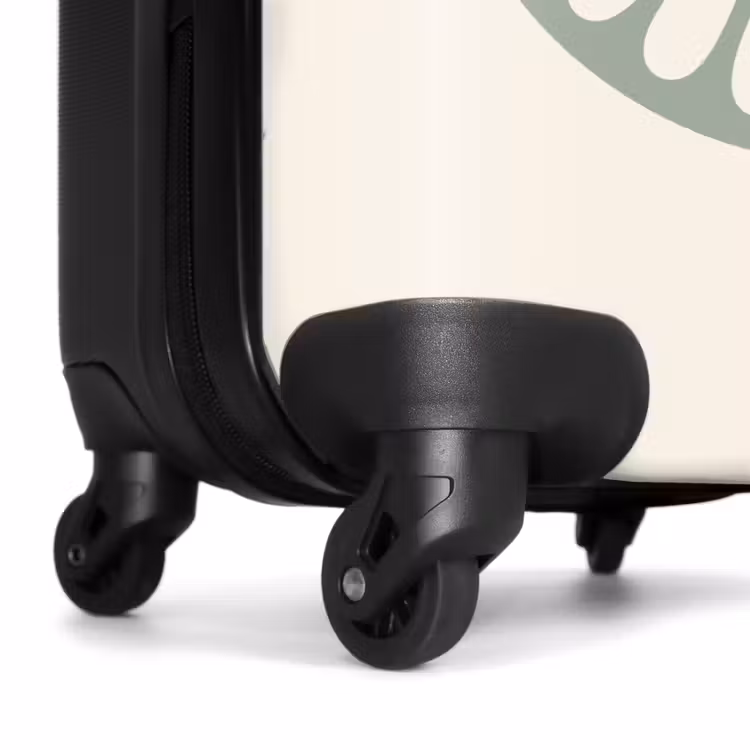 Koffer - Abstract - Patroon - Radiaal - Modern - Groen — 6
