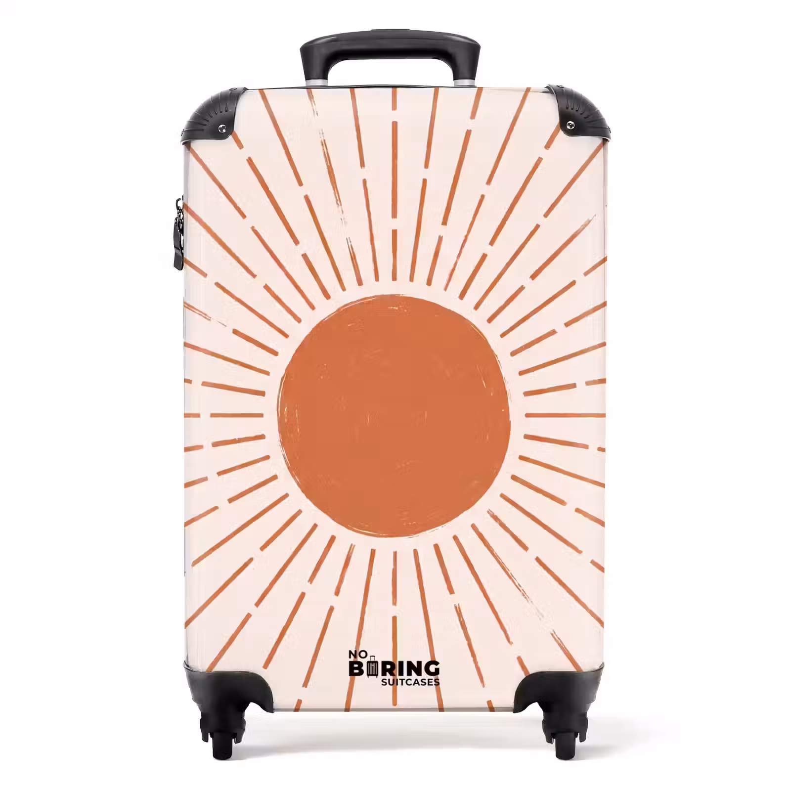 Koffer - Zon - Stralen - Abstract - Terracotta - Modern — 1