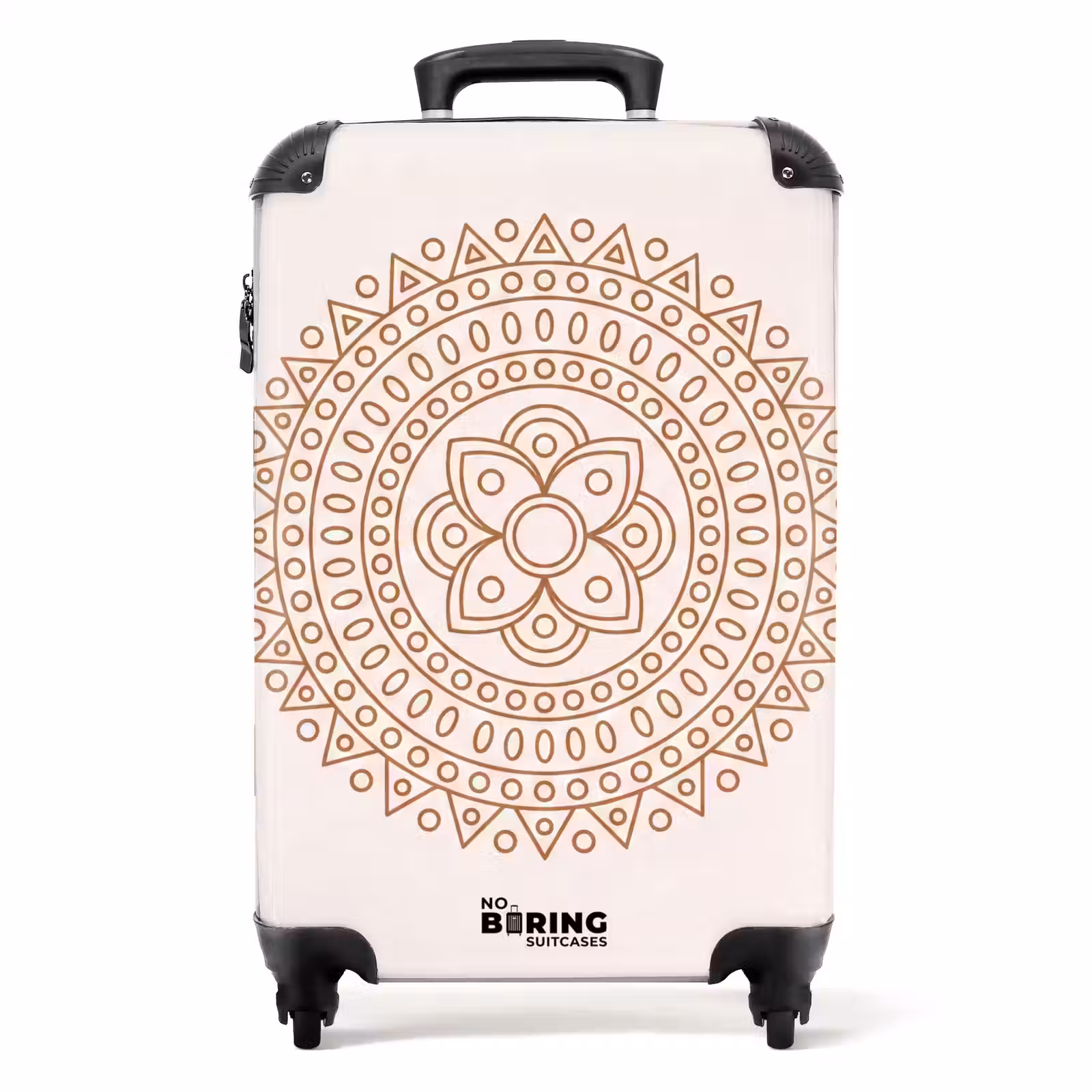 Koffer - Mandala - Geometrisch - Abstract - Oosters - Bruin — 1