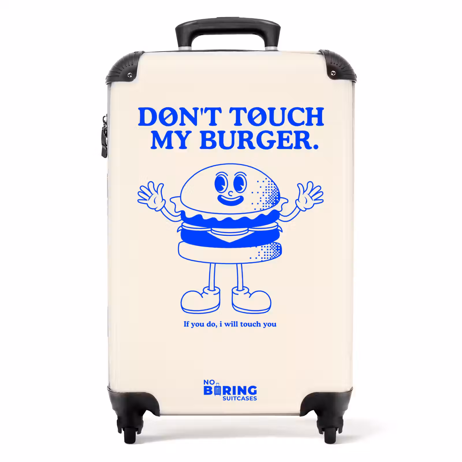 Koffer - Burger - Blauw - Wit — 1
